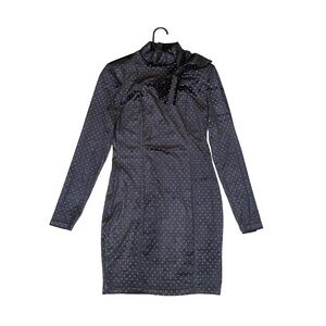 Miss Ord velvet sparkle bodycon dress M